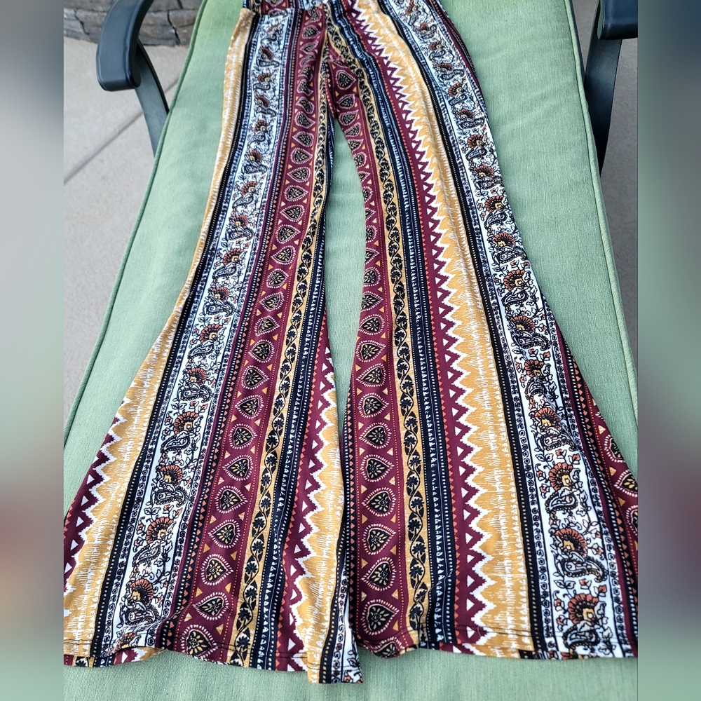 BOHO Bell Bottom Pants by Eye Candy in Small